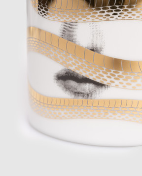 Fornasetti Ароматична свічка - Peccato Originale Décor в порцеляновому свічнику FPSM044ZFP