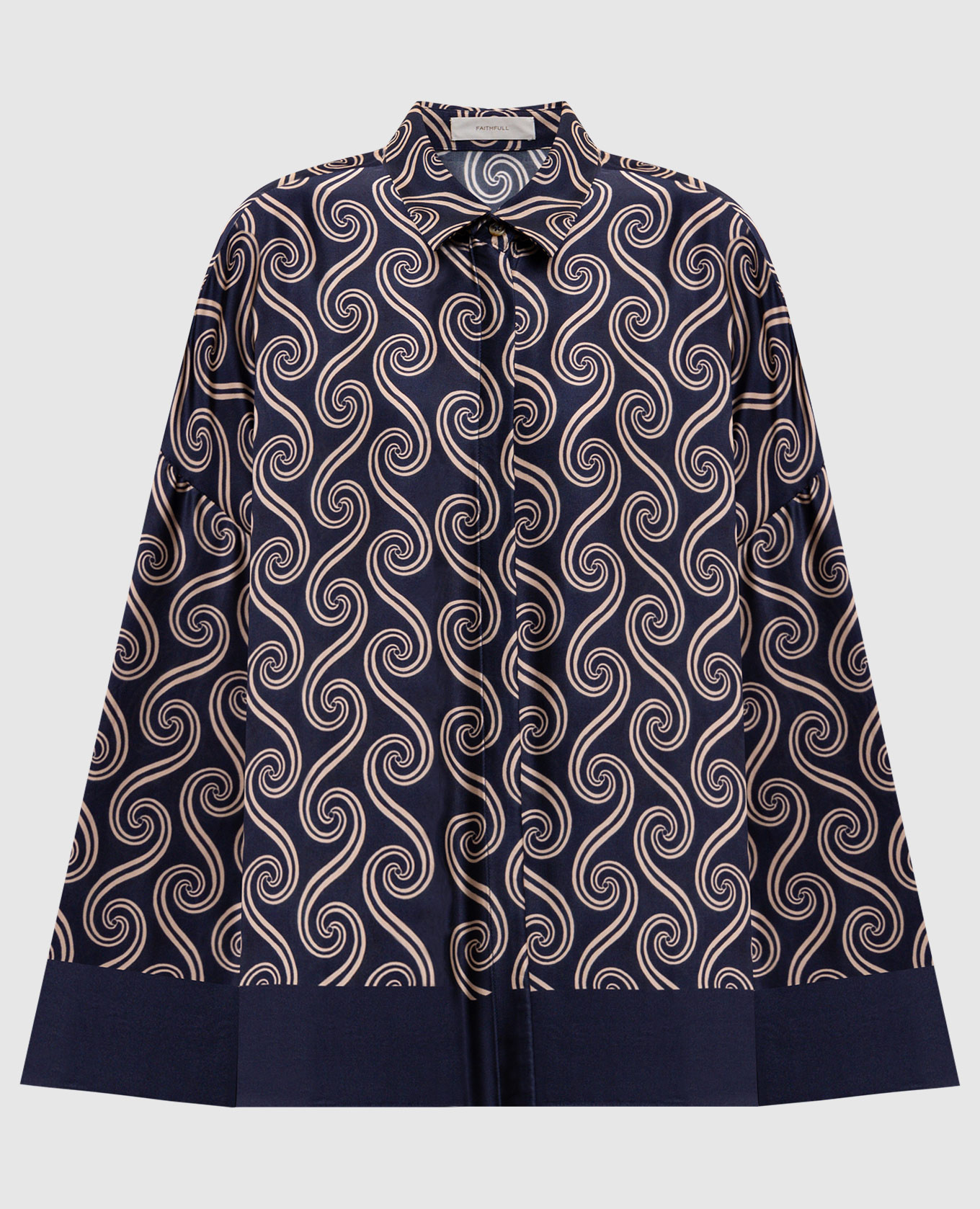 

Синяя блуза Cora, Синий, Блузы