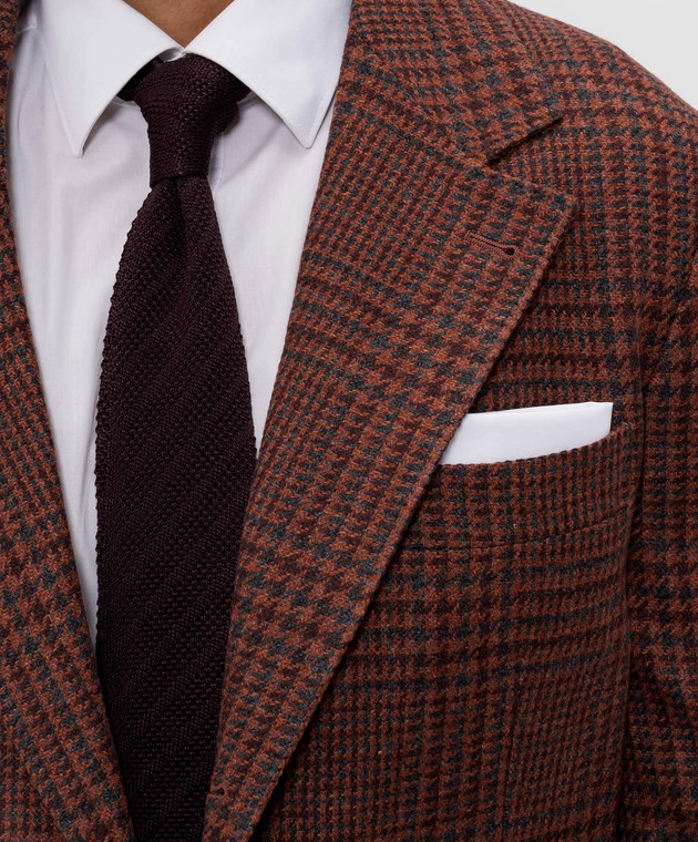 Brunello Cucinelli Платок-паше белого цвета MR6200091 изображение 2