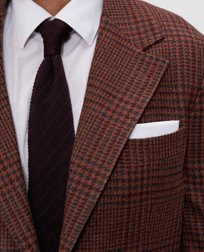 Brunello Cucinelli Хустка-паше білого кольору MR6200091