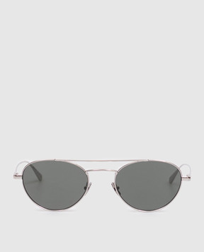 Saint Laurent Серебристые очки 97 843062Y9969