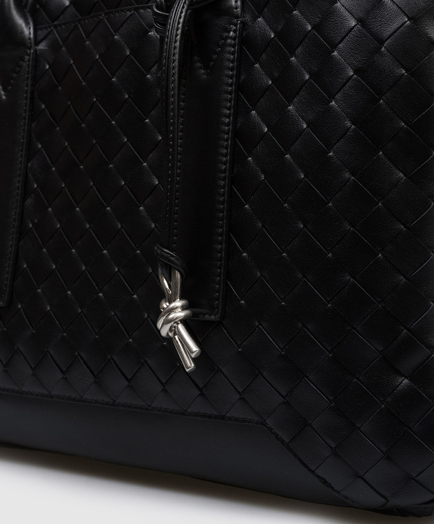 Bottega Veneta Чорний шкіряний портфель Getaway 766361V2HL1 зображення 4