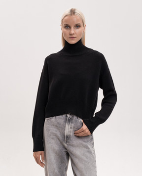 Dondup Чорний светр Dolcevita з вовни DT380M00796D002