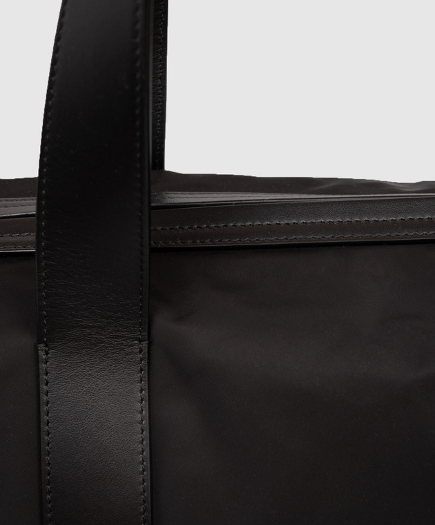 Fear of God Чорна дорожня сумка Belted Duffle FG9709022NYL зображення 4
