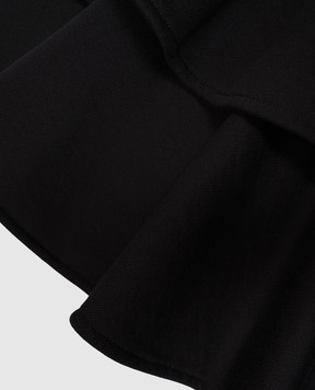 Dolce&Gabbana Детская черная юбка с оборками L5JIC7G7QNV