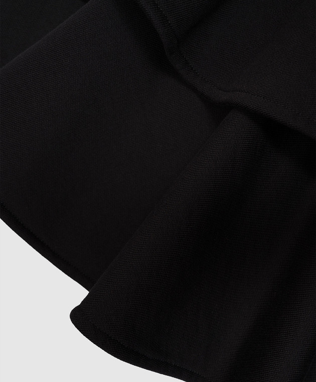 Dolce&Gabbana Детская черная юбка с оборками L5JIC7G7QNV изображение 3