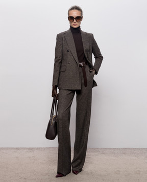 Max Mara Коричневые брюки EDICOLA MSTEDICOLA