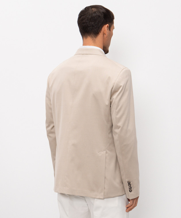 Peserico Бежевий піджак з вовною R5100908274 зображення 4