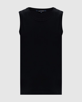 Sofie D`Hoore Чорна майка в рубчик TANKJRIB