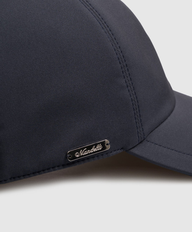 Enrico Mandelli Серая кепка CAP401519V изображение 4
