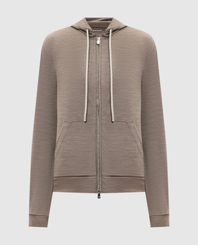 Marco Pescarolo Бежевая спортивная куртка Miked из шерсти MIKEDD53Y19