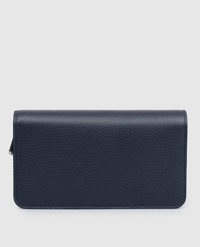 Orciani Синий кожаный кошелек SU0125MIC