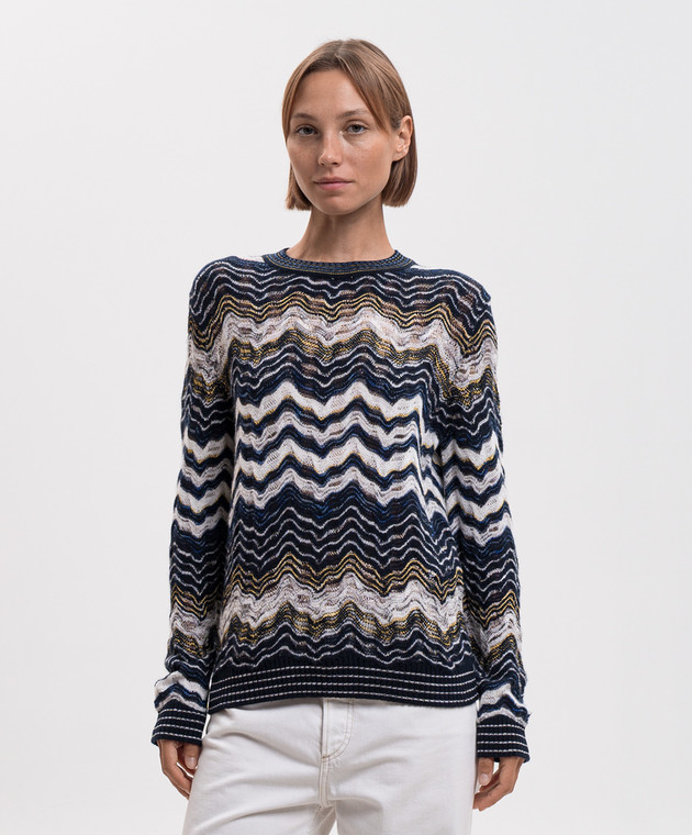 Missoni Джемпер с шерстью в узоре DS26WN0WBK01KL изображение 3