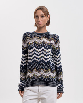 Missoni Джемпер з вовною у візерунок DS26WN0WBK01KL