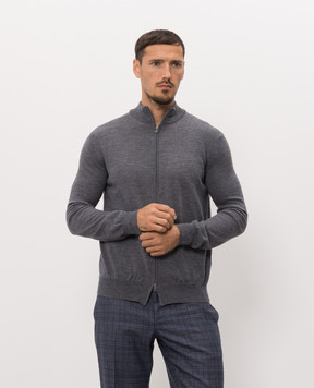Cashmere&Whiskey Серый кардиган 97396