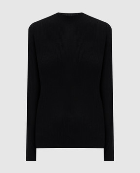 LISA YANG Чорний топ Davina з кашеміру 2026005