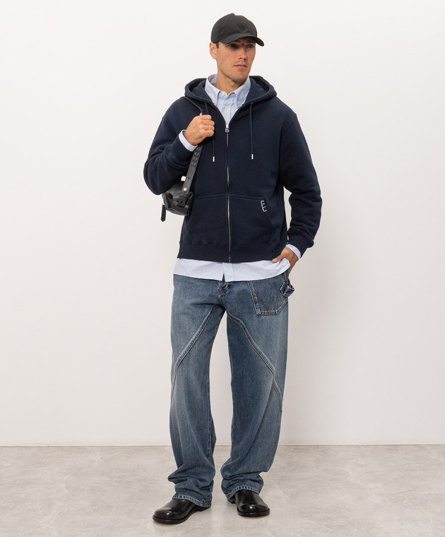 JW Anderson Синя спортивна куртка JW0241PG1901 зображення 2