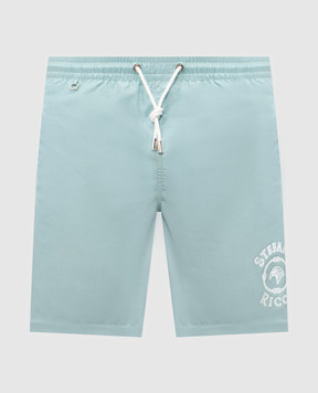 Stefano Ricci Зелені шорти для плавання M6B6200040DFC001