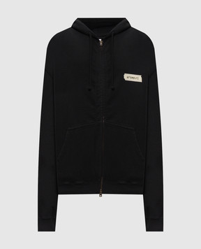 Vetements Чорна спортивна куртка з принтом логотипа MH27ZU145Bm