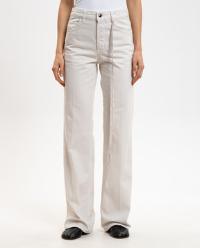 Ann Demeulemeester Белые джинсы Vive B0013781FA038