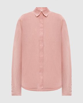 Peserico Рожева сорочка із шовком A0631608372