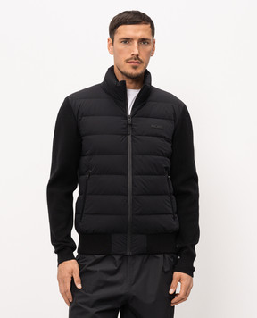 Mackage Чорна комбінована куртка HANEYCITYZZ