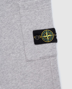 Stone Island Дитячі сірі утеплені джогери L2S166200001S0M2014