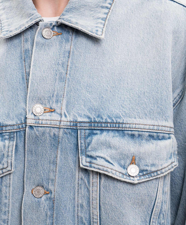 AGOLDE Блакитна джинсова куртка Scroll A51251371 зображення 5