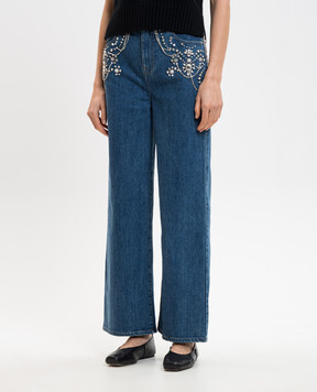 Simkhai Сині джинси Jude з кристалами 6254114DN