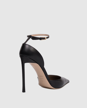 Tom Ford Черные кожаные босоножки VERTIGO W3849LKD002P