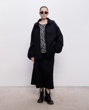 Y`S Yamamoto Чорна куртка з вовни YKY41130