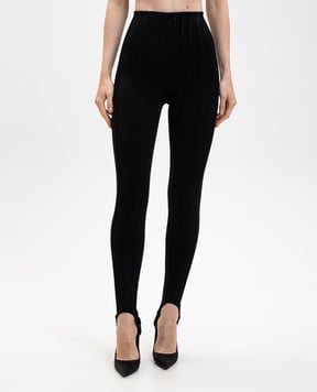 Thierry Mugler Черные леггинсы 25F3PA05116027