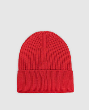 Moncler Grenoble Червона шапка з вовни L20973B0000104761