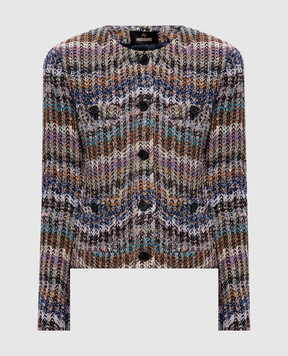 Missoni Твидовый жакет с шерстью с люрексом DS26WF01BC006C