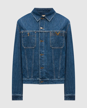 Valentino Синя джинсова куртка 8V3DC14FB6M