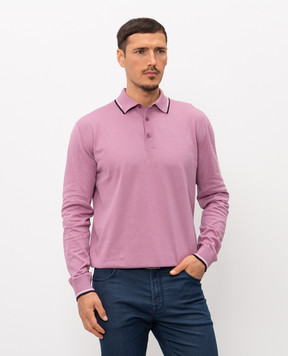 Stefano Ricci Рожеве поло з вишивкою монограми K313051P03F26146