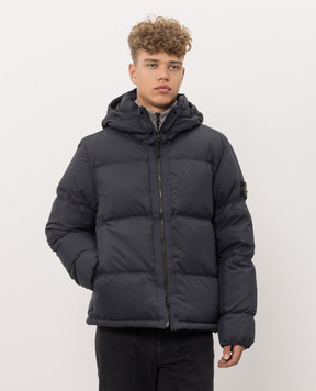 Stone Island Синий пуховик L2S154100013S0483