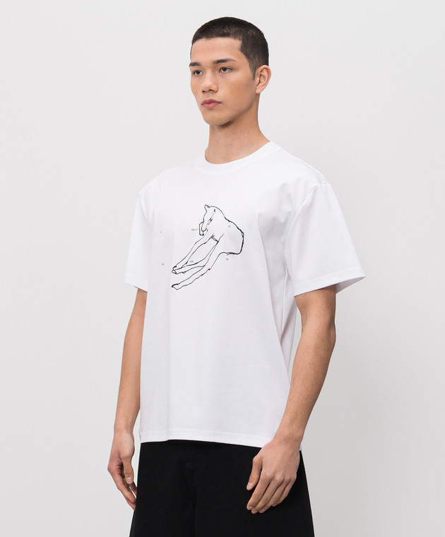 Heliot Emil Біла футболка COLT M09169 зображення 3