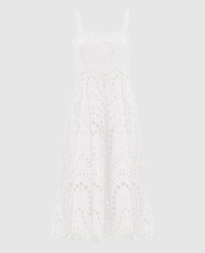 Charo Ruiz Біла сукня міді Glimmer 263611