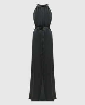Tom Ford Зелена сукня з поясом AB3629FAX1524