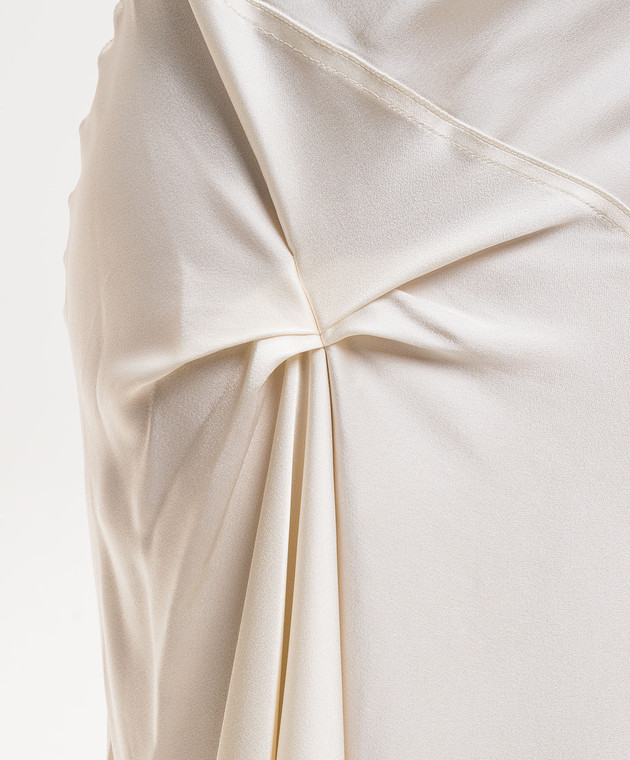 Victoria Beckham Сукня Posy кольору айворі 1226WDR007291A зображення 4