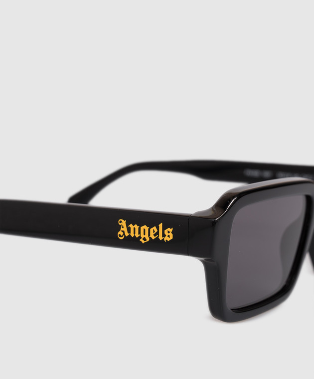 Palm Angels Черные очки с акцентным логотипом PA1025100753 изображение 4