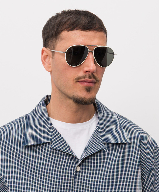 Linda Farrow Белые очки Marcelo LFL1421C6SUN изображение 2