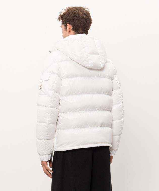 Moncler Білий пуховик Maya L20911A5360068950 зображення 4