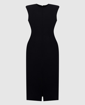 Thierry Mugler Чорна сукня з вовни 26F1RO18691020