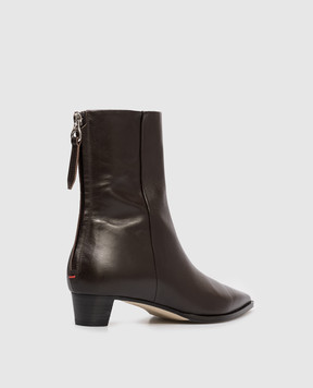 Aeyde Коричневые кожаные ботильоны Harriet ABHRTP30BL122FW24953001