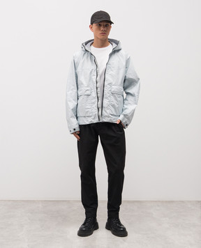 Stone Island Білий лонгслів з нашивкою логотипа L1S152100031S0013