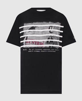 Iceberg Чорна футболка з принтом Looney Tunes F0246325