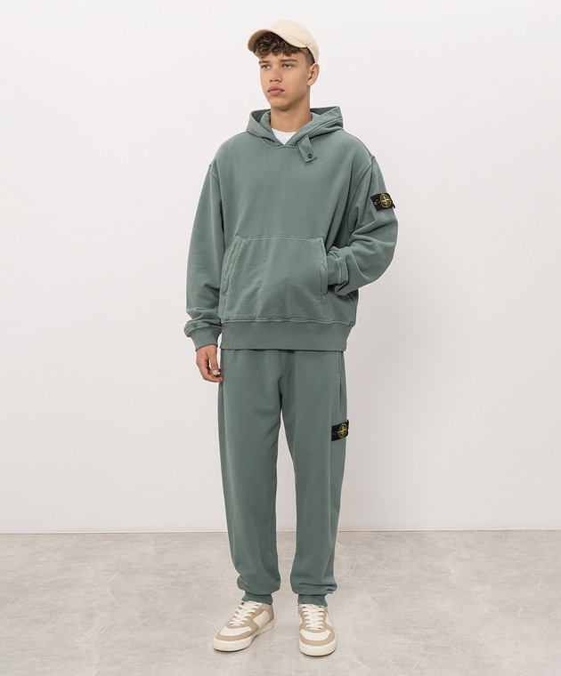 Stone Island Зеленые джоггеры L2S156200012S0A20 изображение 2