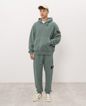 Stone Island Зеленые джоггеры L2S156200012S0A20